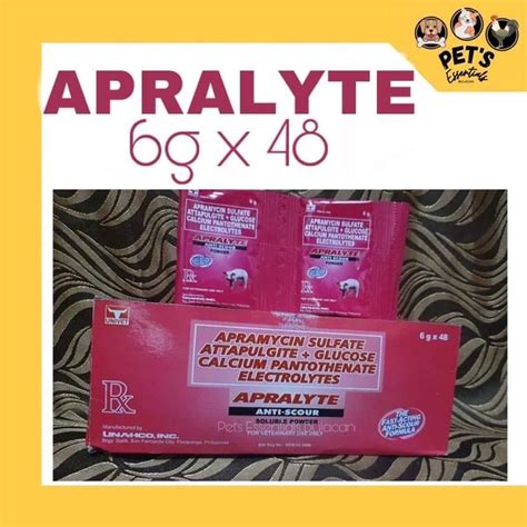 Apralyte Soluble Powder 6g x 48 .
